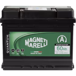 MAGNETI MARELLI QUANTUM ENERGY Magneti Marelli Batteria auto 60AH 12V 520A Start e Stop