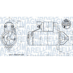 Motorino di avviamento MAGNETI MARELLI 063721365010