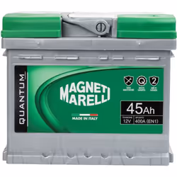 MAGNETI MARELLI QUANTUM ENERGY Magneti Marelli Batteria per auto 45AH 12V 360A EN1 per cassetta L1B