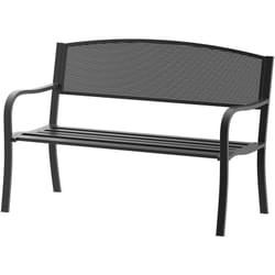 Outsunny - Panchina da Esterno Panca da Giardino Max 240kg 127×60×85cm