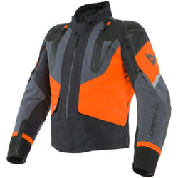 Dainese Sport Master Gore-Tex Giacca tessile motociclistica, nero-grigio-arancione, dimensione 50 per uomo