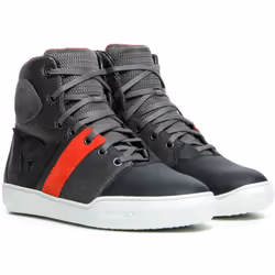 Dainese York Air Signore Moto Scarpe, nero-rosso, dimensione 37 per donne
