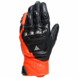 Dainese 4 Stroke 2 Guanti da moto, nero-rosso, dimensione XL per uomo