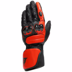 Dainese Impeto Guanti da moto, nero-rosso, dimensione 3XL per uomo