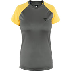 Dainese High Gravity Ramla Maglia per la bicicletta da donna, grigio-giallo, dimensione S per donne