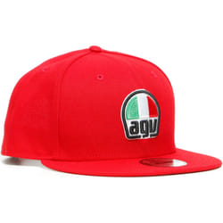 AGV 9Fifty Snapback superare, rosso per uomo