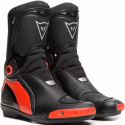 Dainese Sport Master Gore-Tex Stivali moto impermeabili, nero-rosso, dimensione 40 per uomo