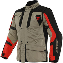 Dainese Alligator Tex Giacca tessile moto, nero-marrone, dimensione 48 per uomo