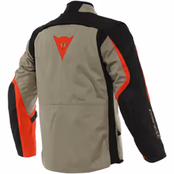 Dainese Alligator Tex Giacca tessile moto, nero-marrone, dimensione 48 per uomo