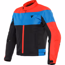 Dainese Elettrica Air Tex Giacca tessile moto, nero-rosso-blu, dimensione 50 per uomo