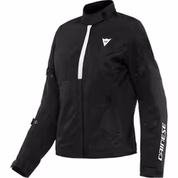 Dainese Risoluta Air Tex Giacca tessile da donna, nero-bianco, dimensione 44 per donne