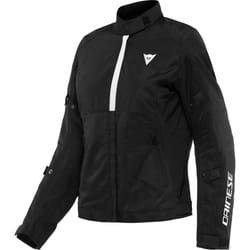 Dainese Risoluta Air Tex Giacca tessile da donna, nero-bianco, dimensione 44 per donne