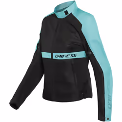 Dainese Ribelle Air Tex Giacca tessile moto da donna, nero-blu, dimensione 40 per donne