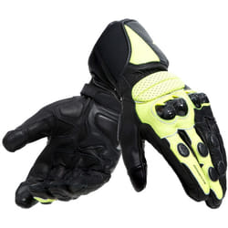 Dainese Impeto D-Dry guanti moto impermeabili, nero-giallo, dimensione L per uomo