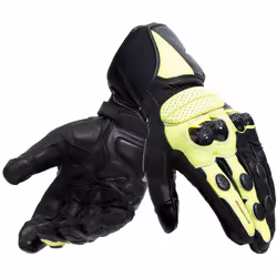 Dainese Impeto D-Dry guanti moto impermeabili, nero-giallo, dimensione 2XS per uomo - Vista aggiuntiva 2