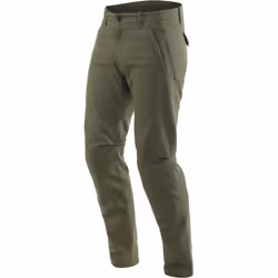 Dainese Chinos Pantaloni in tessuto motociclistica, verde, dimensione 38 per uomo
