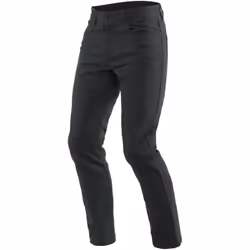 Dainese Casual Slim Pantaloni in tessuto motociclistica, nero, dimensione 41 per uomo