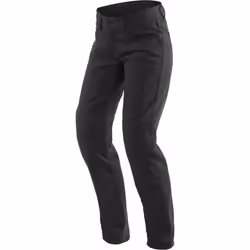 Dainese Casual Slim Pantaloni tessili moto da donna, nero, dimensione 34 per donne