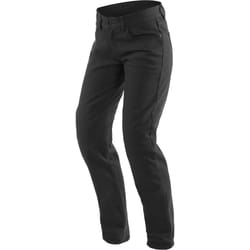 Dainese Casual Slim Pantaloni tessili moto da donna, nero, dimensione 34 per donne