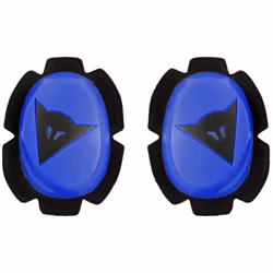 Dainese Pista Cursori per ginocchia, nero-blu per uomo