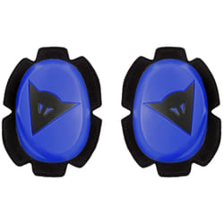 Dainese Pista Cursori per ginocchia, nero-blu per uomo