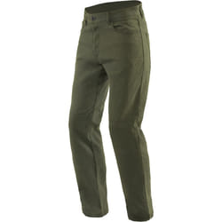 Dainese Classic Regular Pantaloni in tessuto motociclistica, verde, dimensione 40 per uomo