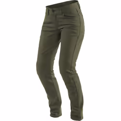 Dainese Classic Slim Pantaloni tessili da donna, verde, dimensione 3XL per donne