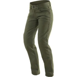Dainese Casual Slim Pantaloni tessili moto da donna, verde, dimensione 26 per donne