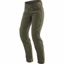 Dainese Casual Slim Pantaloni tessili moto da donna, verde, dimensione 27 per donne