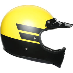 AGV Legends X101 Dust Casco, nero-giallo, dimensione S per uomo