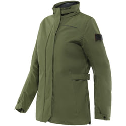Dainese Toledo D-Dry Giacca tessile moto da donna, verde, dimensione 42 per donne