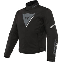 Dainese Veloce D-Dry Giacca tessile moto, nero-grigio-bianco, dimensione 44 per uomo