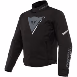 Dainese Veloce D-Dry Giacca tessile da donna, nero-grigio-bianco, dimensione 40 per donne