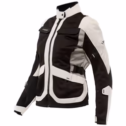 Dainese Desert Tex Giacca tessile moto da donna, nero-beige, dimensione 40 per donne