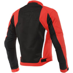 Dainese Hydraflux 2 Air D-Dry Giacca tessile moto, nero-rosso, dimensione 46 per uomo