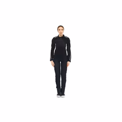 Dainese Hydraflux 2 Air D-Dry Giacca tessile da donna, nero-bianco, dimensione 46 per donne