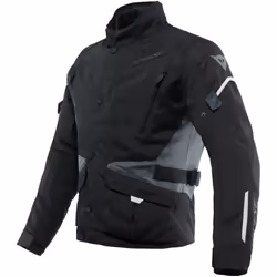 Dainese Tempest 3 D-Dry Giacca tessile moto, nero-grigio, dimensione 48 per uomo