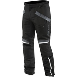 Dainese Tempest 3 D-Dry Pantaloni tessili moto, nero-grigio, dimensione 60 per uomo