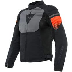Dainese Air Fast Giacca tessile moto, nero-grigio-rosso, dimensione 60 per uomo