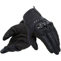 Dainese Mig 3 Air Tex Guanti Moto, nero, dimensione XS per uomo