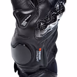 Dainese Carbon 4 Short Guanti Moto, nero, dimensione S