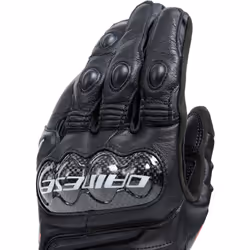 Dainese Carbon 4 Short Guanti Moto, nero, dimensione S - Vista aggiuntiva 4