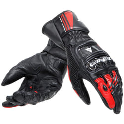 Dainese Druid 4 Guanti Moto, nero-bianco-rosso, dimensione XL per uomo