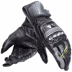 Dainese Druid 4 Guanti Moto, nero-grigio-giallo, dimensione L per uomo