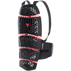 Dainese Pro Armor 2.0 Short Paraschiena, nero-rosso, dimensione L 2XL per uomo