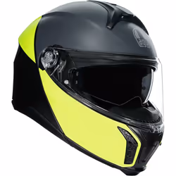 AGV Tourmodular Balance Casco, nero-grigio-giallo, dimensione XS per uomo