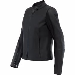 Dainese Razon 2 Giacca in pelle moto da donna traforata, nero, dimensione 54 per donne