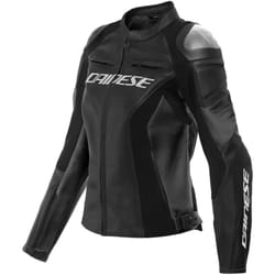 Dainese Racing 4 Giacca in pelle da moto da donna traforata, nero, dimensione 48 per donne