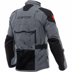 Dainese Hekla Absoluteshell Pro 20K D-Dry Giacca tessile moto, nero-grigio, dimensione 46 per uomo