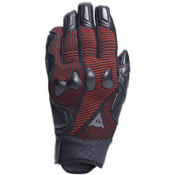 Dainese Unruly Ergo-Tek Guanti da moto, nero-rosso, dimensione XS per uomo
